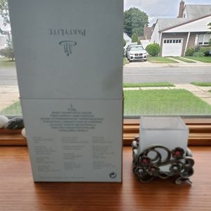 Partylite Jewels square votive holders